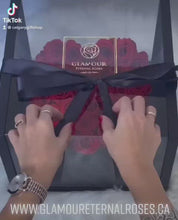 Load and play video in Gallery viewer, valentines day gift calgary airdrie delivery birthday anniversary preserved forever eternal roses calgary gift shop
