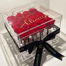Load image into Gallery viewer, valentines day gift calgary airdrie delivery birthday anniversary preserved forever eternal roses calgary gift shop