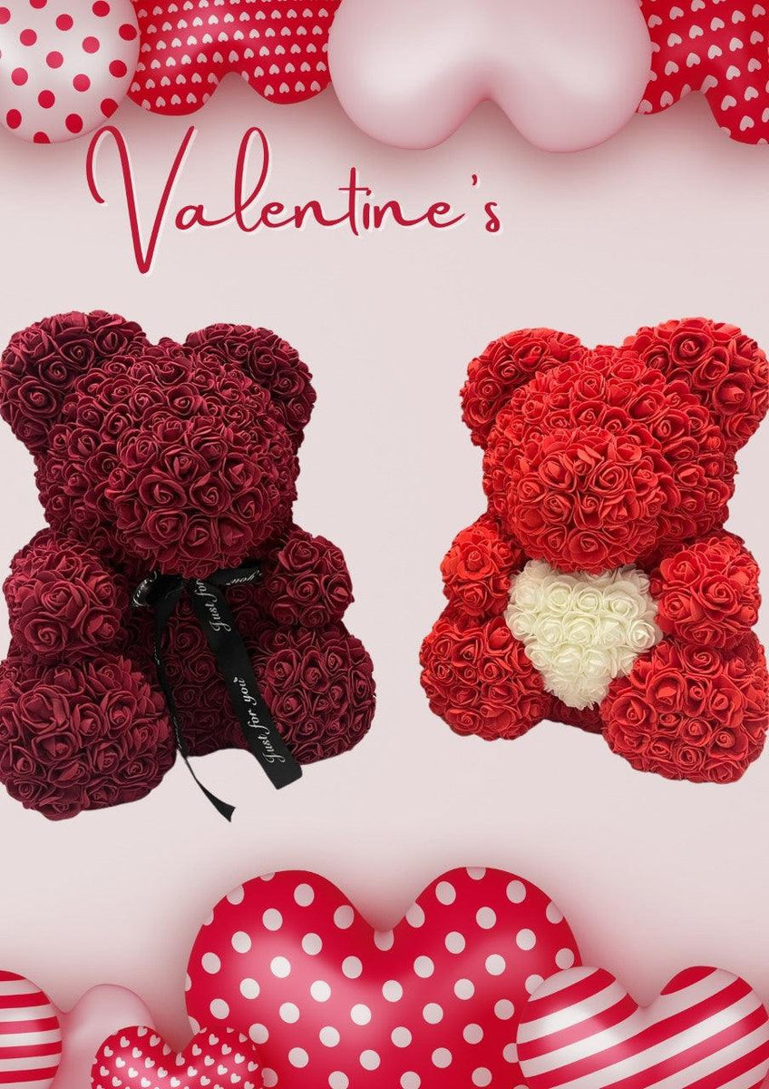 Forever Rose Bears | Rose Teddy Bears | Calgary Gift Shop