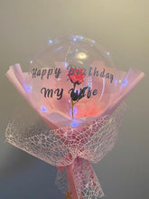 Load image into Gallery viewer, Rose in a balloon - 5 shades of Pink - calgarygiftshop