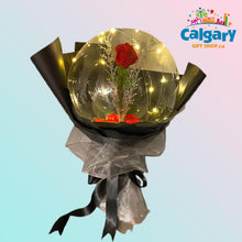 Load image into Gallery viewer, Rose in a balloon - calgarygiftshop