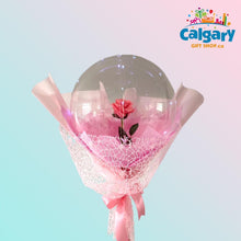 Load image into Gallery viewer, Rose in a balloon - 5 shades of Pink - calgarygiftshop