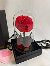 Load image into Gallery viewer, calgary flower bouquet rose arrangement preserved roses gift delivery birthday surprise anniversary valentine&#39;s day romantic long lasting box
