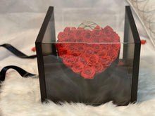 Load image into Gallery viewer, Preserved Roses box - calgarygiftshop valentines day gift calgary airdrie delivery birthday anniversary preserved forever eternal roses calgary gift shop
