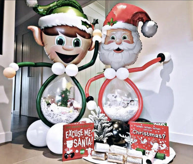 Christmas Santa Stuffed Balloon - calgarygiftshop