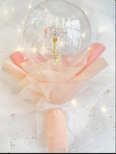 Load image into Gallery viewer, Magical Rose In A Balloon - 24k Gold Plated
