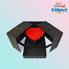 Load image into Gallery viewer, &quot;Seduce&quot; Heart Rose Box
